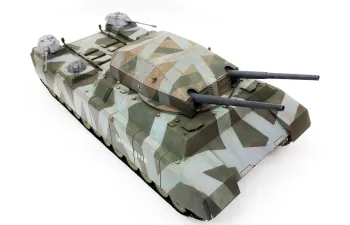 Сборная модель German Landkreuzer P-1000 'Ratte' - Scharnhorst 1944 Update