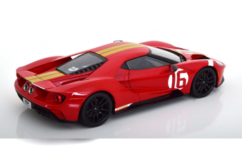 FORD GT 64 Heritage Edition Alan Mann (2022), red golden