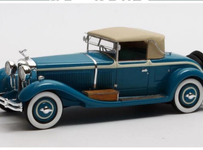 ISOTTA Fraschini 8A SS Castagna Roadster (закрытый) 1930 Blue