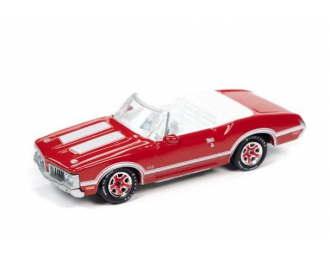 OLDSMOBILE 442 Convertible (1970), red