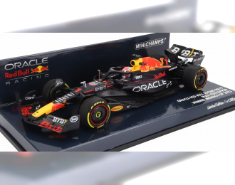 RED BULL F1 Rb19 Team Oracle Red Bull Racing №1 World Champion Winner Monaco Gp (2023) Max Verstappen, Matt Blue