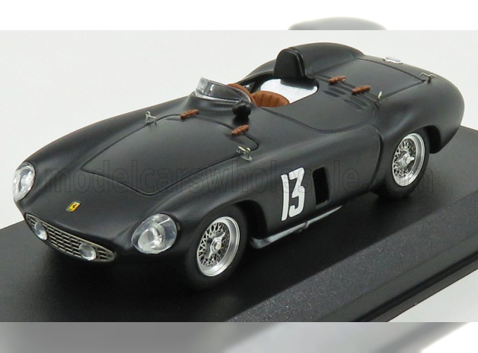 FERRARI 750 Monza Spider Ch.0428 Team Bahamas Automobile Club N13 Winner Nassau Trophy Race (1954) A.de Portago, black