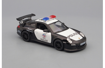 PORSCHE 911 GT3 RS Police, black / white