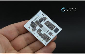 3D Декаль интерьера кабины F-15C PAD-upgraded (Tamiya) (малая версия) (с 3D-печатными деталями)