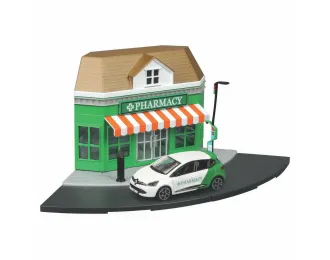 RENAULT Clio + диорама аптека