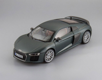 Audi R8 Coupe V10 2015 (camouflage matt green)