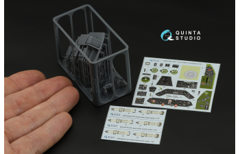 3D Декаль интерьера кабины TBD-1 Devastator (Trumpeter) (с 3D-печатными деталями)