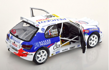 PEUGEOT 306 Maxi №16 Rally Monte Carlo, Panizzi/Panizzi (1998)