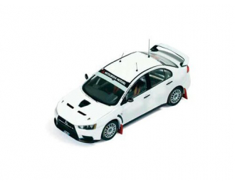 MITSUBISHI LANCER EVO X Rally Spec (два варианта дисков) 2011, белый