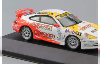 PORSCHE 911 GT3 Cup Richard burns #1, white / red / yellow