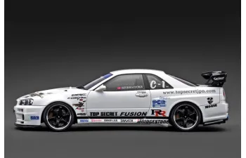 NISSAN TOP SECRET 34GT-R (BNR34), white