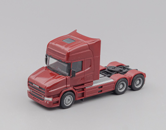 SCANIA T 580 V8 TL 6x4 3-axle Tractor, winered