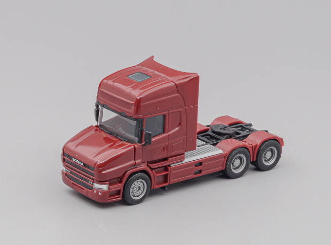 SCANIA T 580 V8 TL 6x4 3-axle Tractor, winered