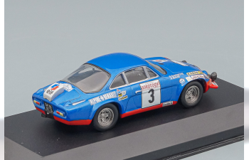 ALPINE A110 #3 Rally Neige et Glace (Bernard Darniche - Alain Mahe) 1972, blue