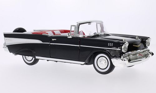 CHEVROLET Bel Air Convertible (1957), black/white