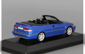 SAAB 9-3 Aero Cabriolet (2001), blue metallic