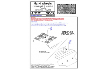 Hand wheels - various scale (second selection)