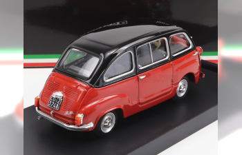 FIAT 600 D MULTIPLA (1960), RED BLACK