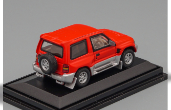 MITSUBISHI Pajero, red / silver