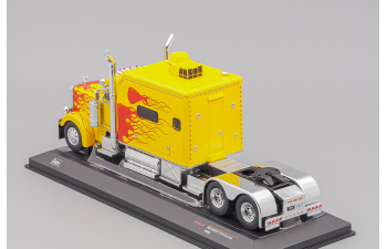 PETERBILT 379 Custom towing vehicle (2002), yellow red