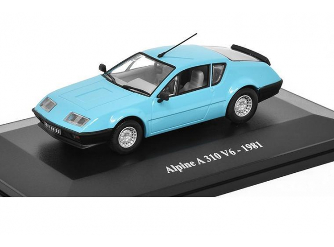 Renault Alpine A 310 V6 1981 1:43 Eligor časopis s modelem