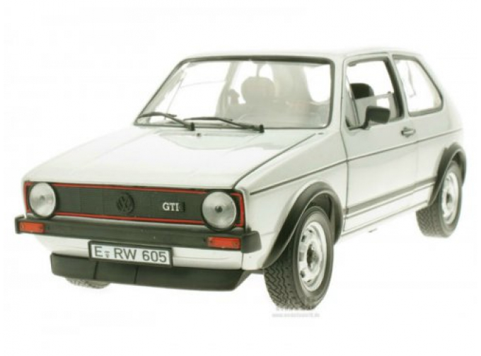 VOLKSWAGEN Golf I GTI 1976, серебристый