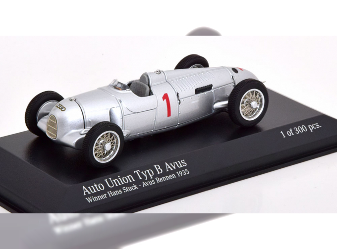 AUTO UNION Typ B Avus Winner Avus race, Stuck (1935)