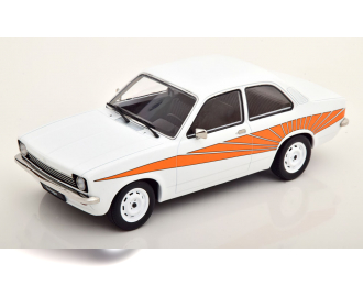 OPEL Kadett C (1973), white/orange