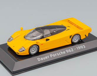 PORSCHE Dauer 962 (1993) - Con Vetrina - With Showcase, Yellow