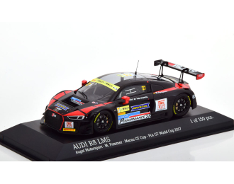 AUDI R8 Lms Augst Motorsport N 27 Fia Gt Macau Cup 2017 Markus Pommer, Black Red