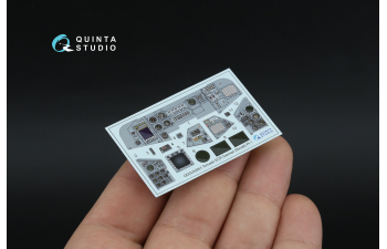 3D Декаль интерьера кабины Tornado ECR (ВВС Германии) (Revell) (с 3D-печатными деталями) (малая версия)