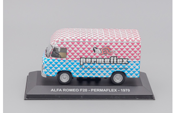 ALFA ROMEO F20 "PERMAFLEX" (1970), pink / blue