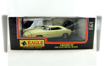 DODGE Charger Daytona (1969), Eagle Collectibles 1:43, yellow-black