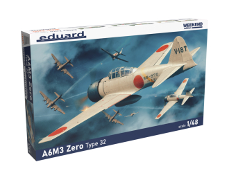 Сборная модель A6M3 Zero Type 32 Weekend Edition