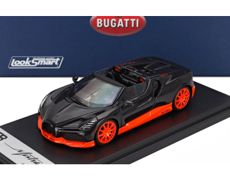 BUGATTI Mistral W16 World Record Configuration (2023), Black Orange Fluo