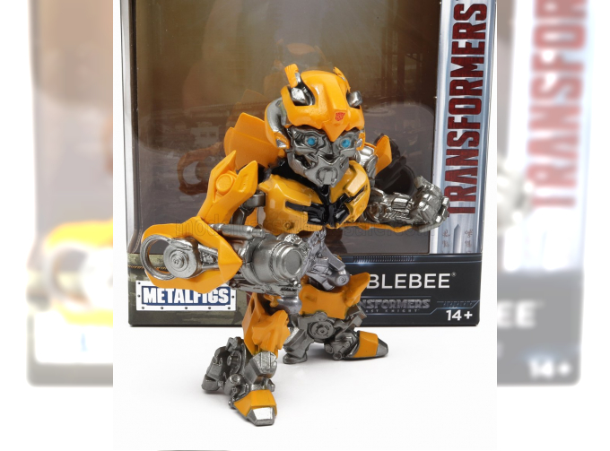 FIGURES Bumblebee Transformers - The Last Knight - Cm. 10.5, Yellow Grey