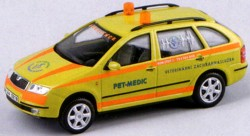 SKODA Fabia Combi "Pet- Medic" (2010), yellow