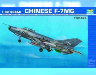 Сборная модель Китайский экспериментальный истребитель Chengdu F-7MG