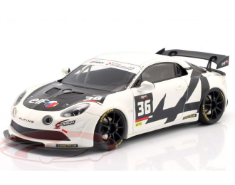 ALPINE A110 GT4+ №36 (2024), white
