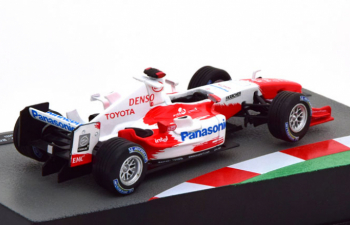 TOYOTA F1 Tf104b N16 Season (2004) Jarno Trulli, White Red