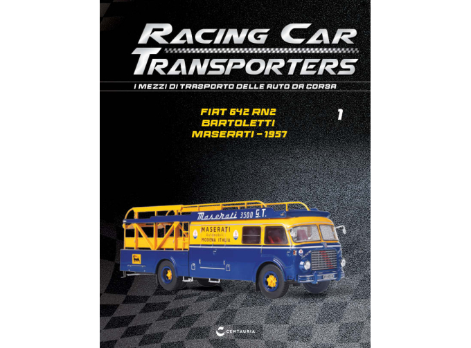 FIAT 642 RN2 Bartoletti - Maserati - 1957, Racing Car Transporters