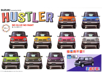 Сборная моделm Suzuki Hustler, moonlight violet pearl metallic