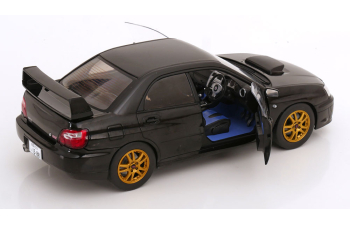 SUBARU Impreza WRX STI (2004), black