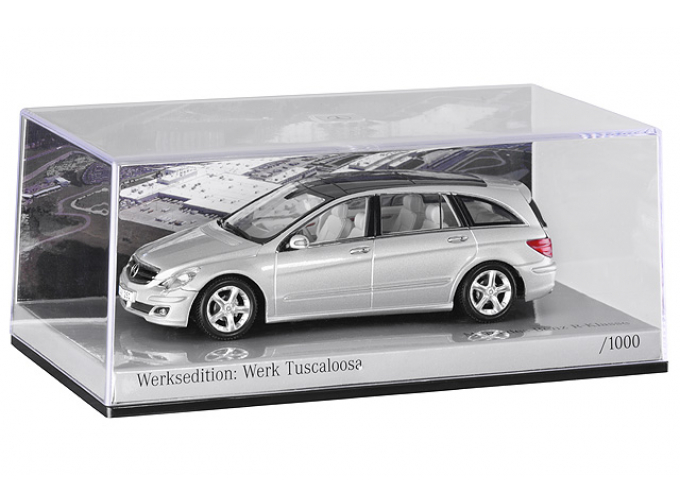 MERCEDES-BENZ R-Klasse W251 Werksedition Werk Tuscaloosa (2005), cubanit silver