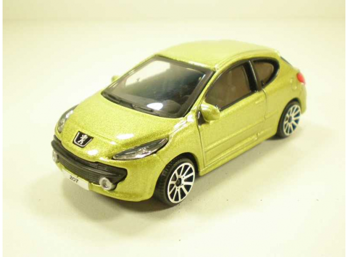 PEUGEOT 207, Street Fire 1:43, зеленый