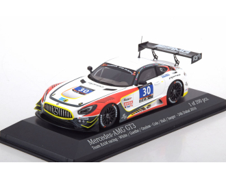 Mercedes AMG GT3 White / Jajer / Onslow-Cole / Hall 24h Dubai 2016