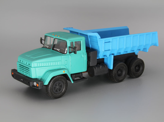КРАЗ 6510 Самосвал, синий / зеленый