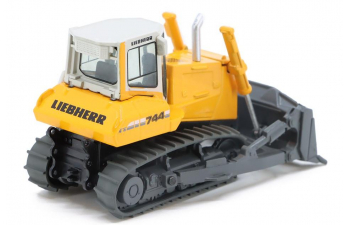 LIEBHERR Bulldozer PR 744, yellow/white