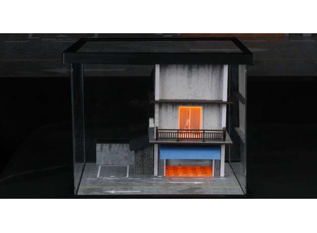Diorama *10 streetscape with light*