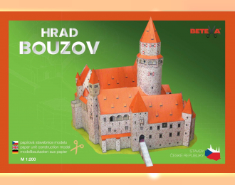 Сборная модель Замок Bouzov / Hrad Bouzov